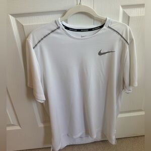 Nike White Dri-FIT Athletic Top.Large. Good shape.